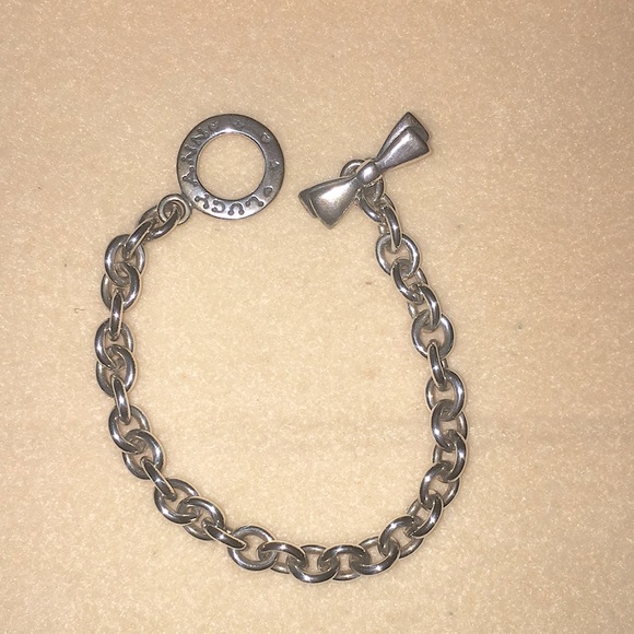Lucy Ann Sterling silver link bracelet 8” - Picture 2 of 3